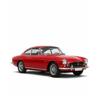 Classic red coupe